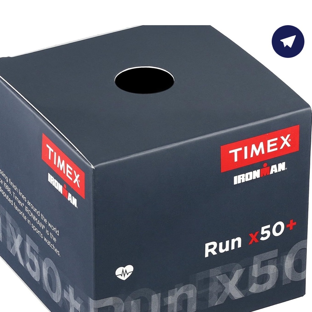 Timex Men's Ironman Run x50+ Charcoal/Lime Resin Strap Watch